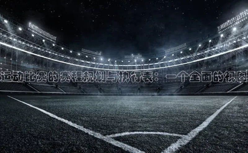 运动比赛的赛程规划与执行表：一个全面的视图